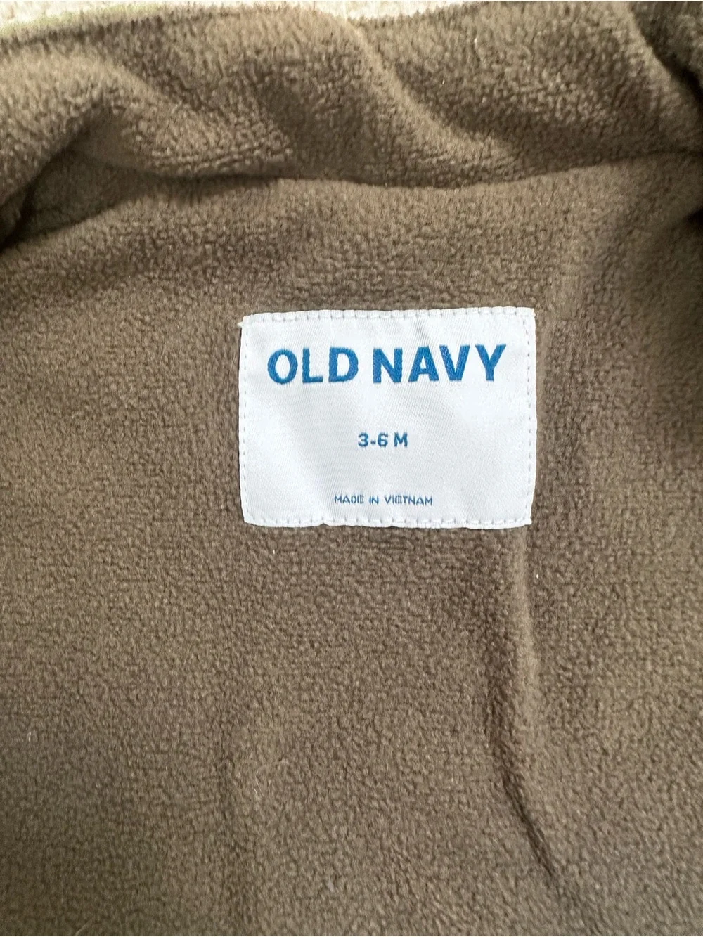 Old Navy Quilted Olive Green Vest